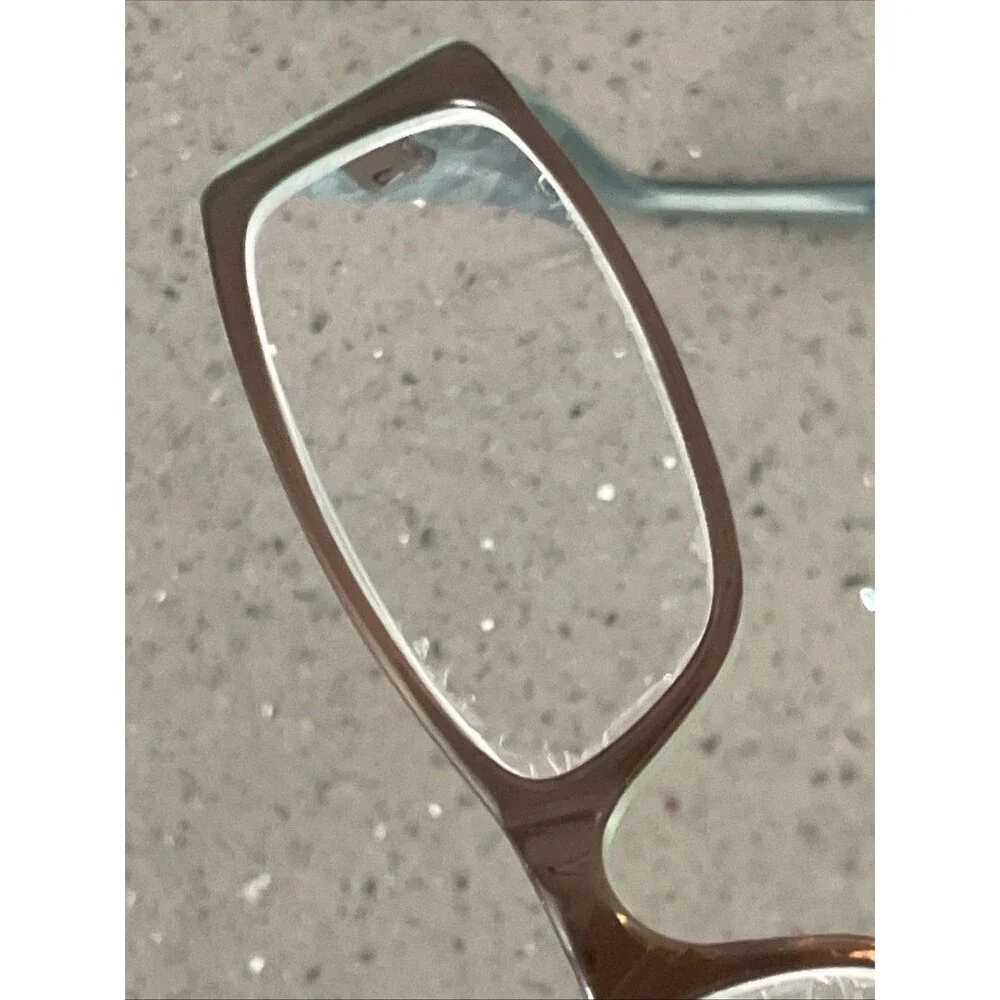 Takumi T9594 Rectangular EYEGLASSES FRAMES ONLY 52-16-135 10 Full Rim Brown Blue